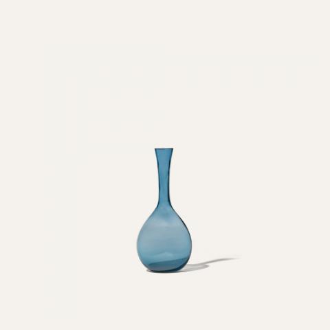 bulb vase blue S