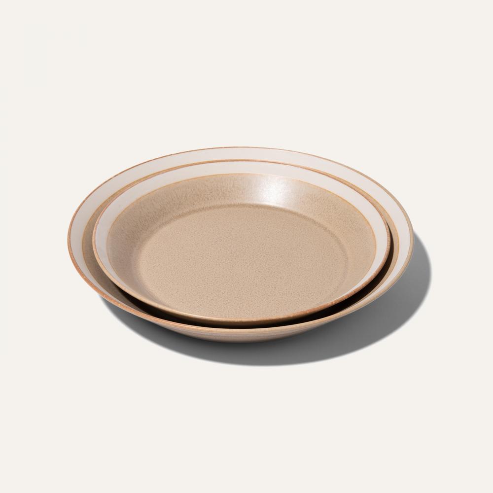 dishes plate M -sand beige