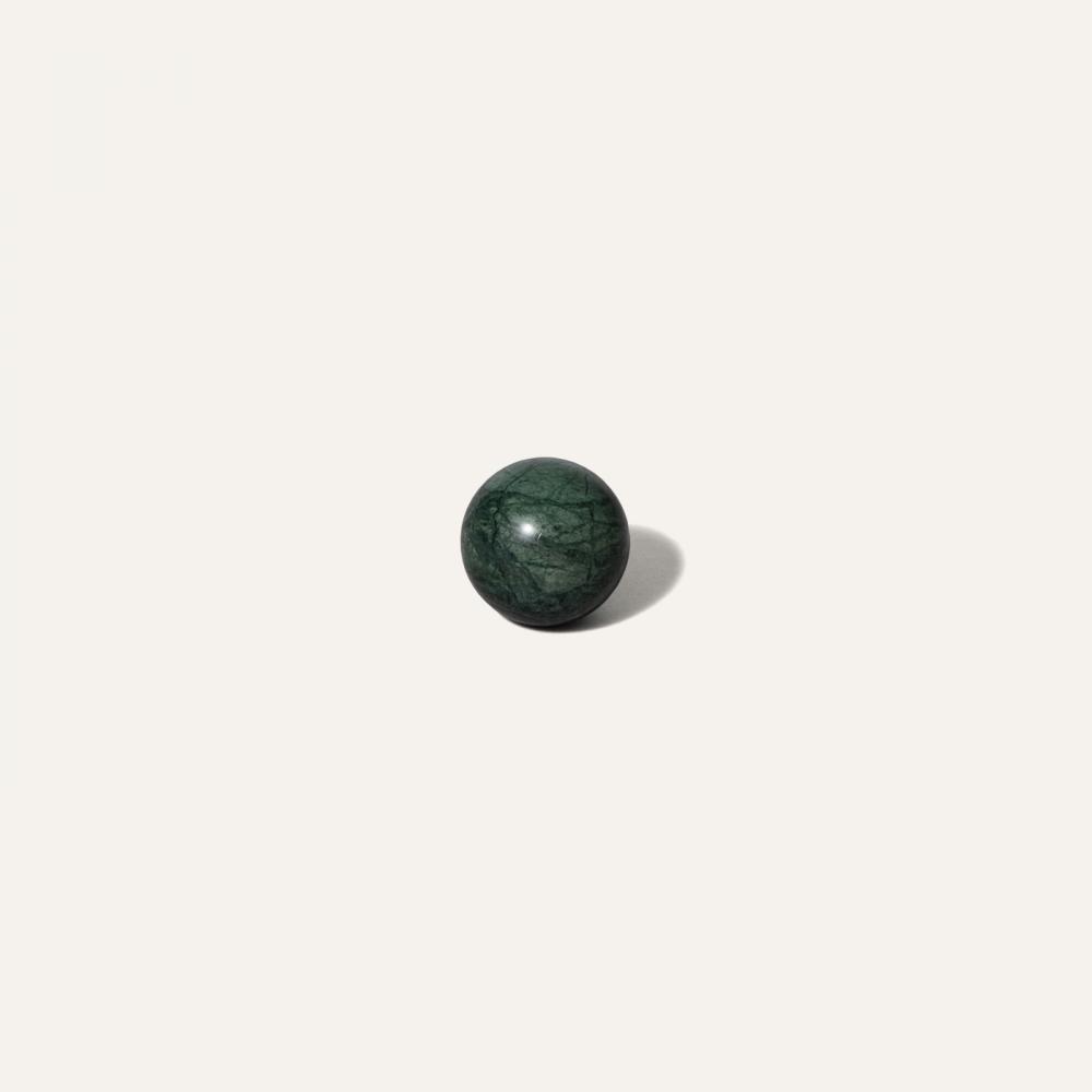marble ball green