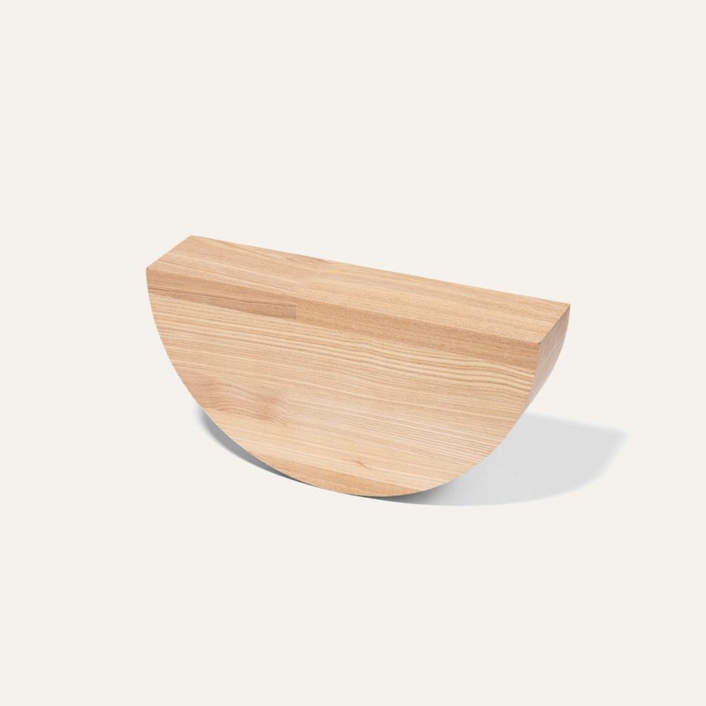 Semicircle wood object L