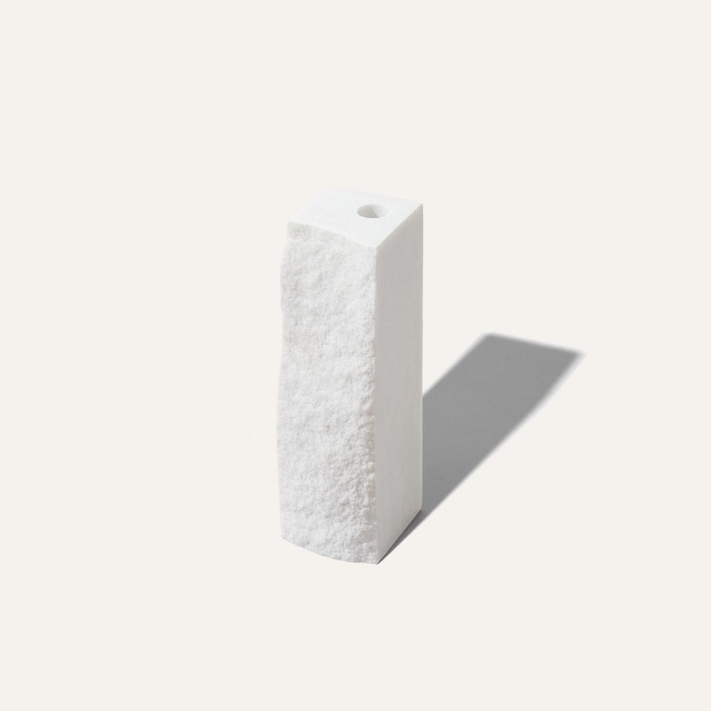 white marble vase A