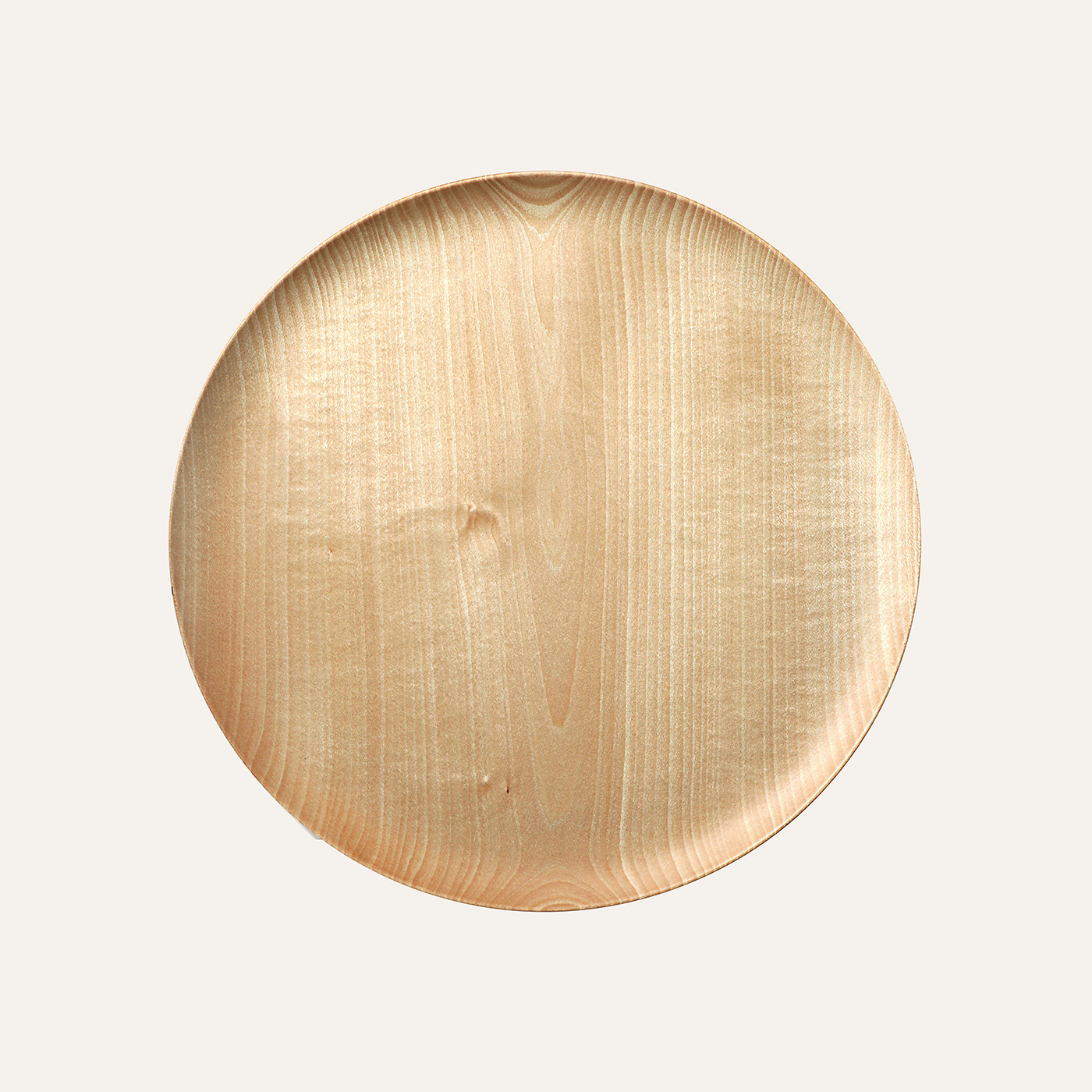 Cara wood plate L
