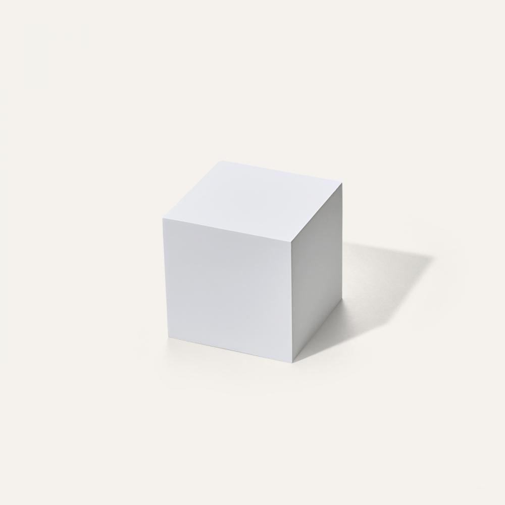 plaster cube