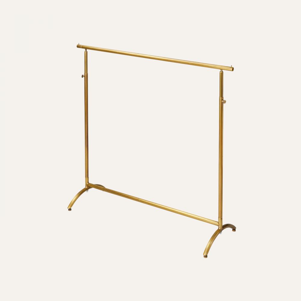 gold hanger rack