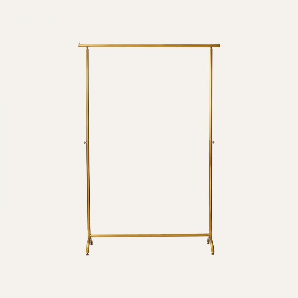 gold hanger rack