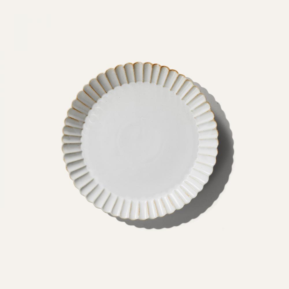 barbarie plate white L