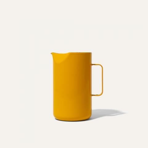 yellow pitcher