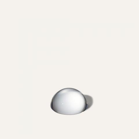 clear acrylic semicircle M