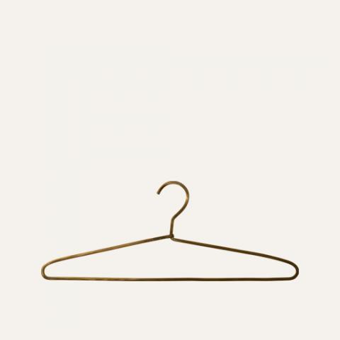 BRASS bath towel hanger
