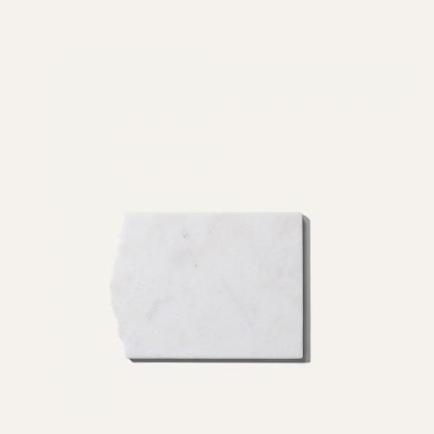 Crack marble board white