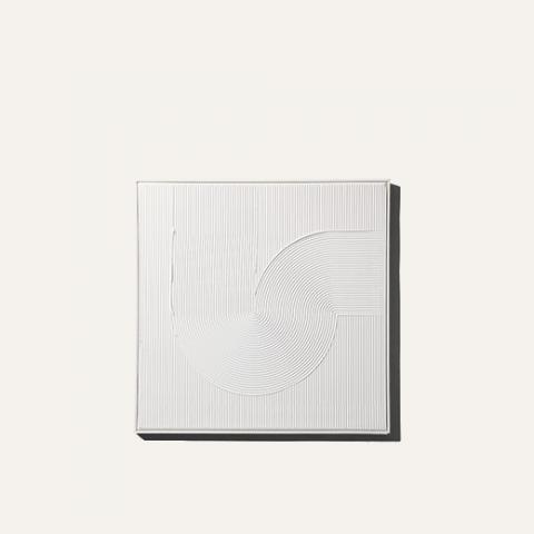 modern poster white B