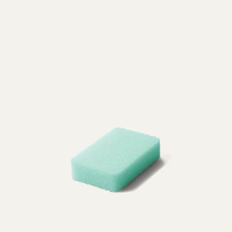 sponge light blue
