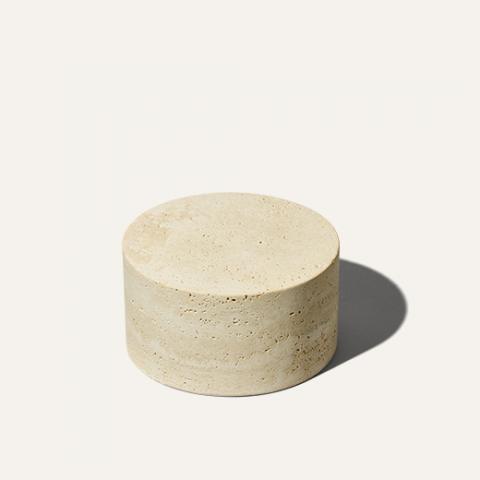travertine circle object
