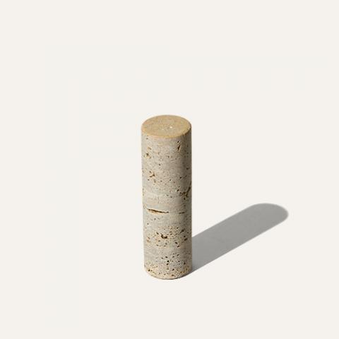 travertine cylinder object A