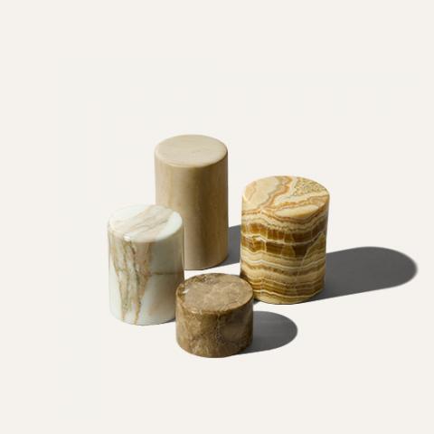 marble cylinder set