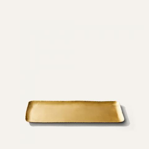 brass plate L