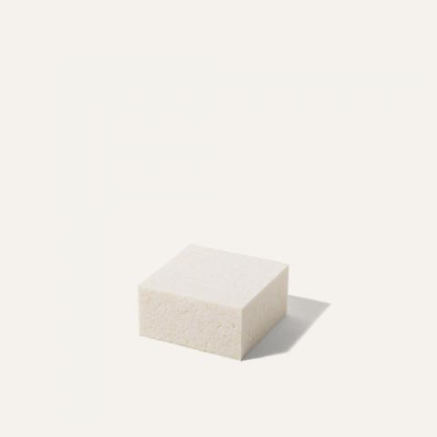 Sponge block off white
