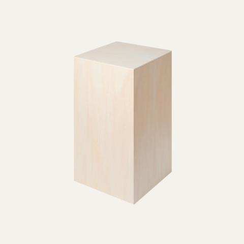 wood display stand c