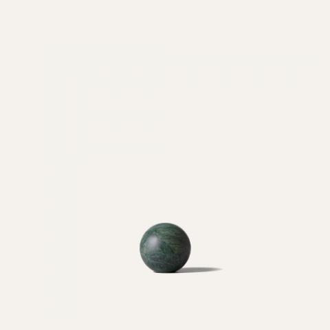 marble ball green