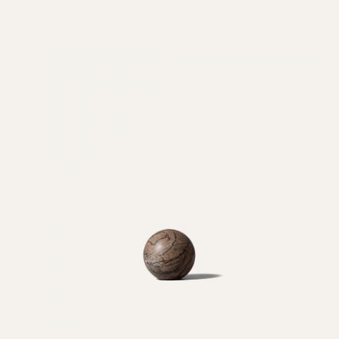 marble ball brown