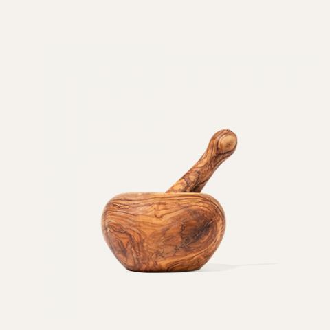 round mortar & pestol