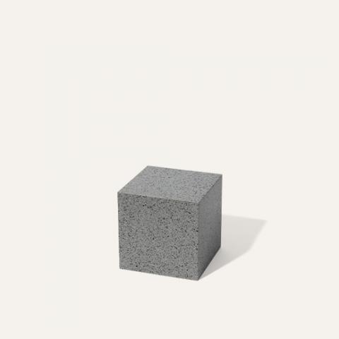 Stone style cube block