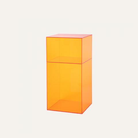 acrylic side table