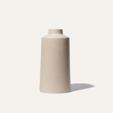 SPECKLE VASE NATURAL