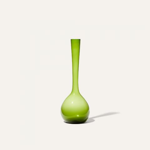bulb vase green LL