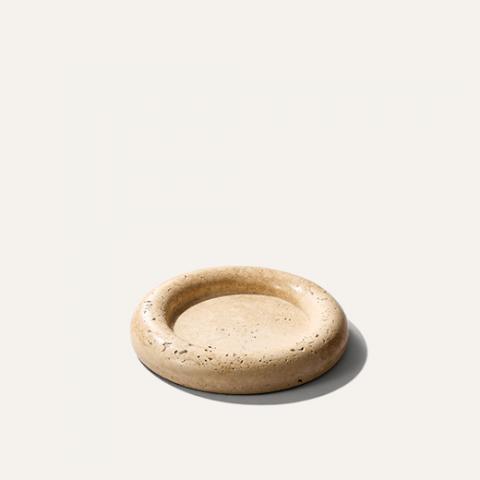 Travertine plate