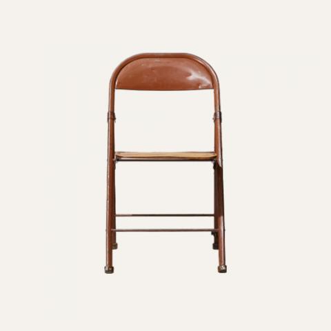 vintage folding chair
