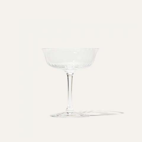 vintage ice cream glass M