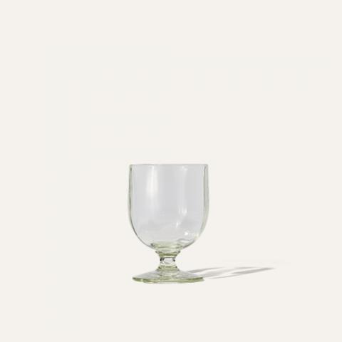 walnut port wine glass