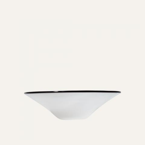 glass ivory bowl S