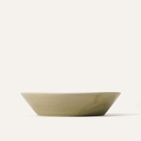 shallow bowl gray