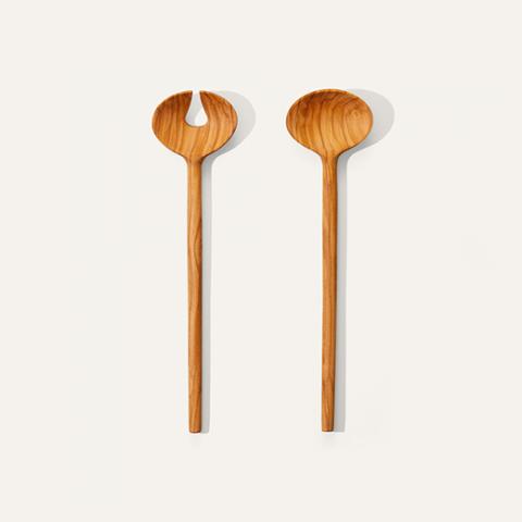 curve salad server