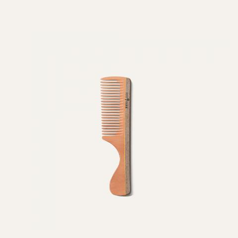 wood hair comb
