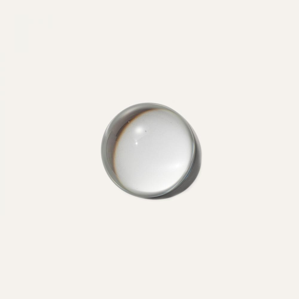clear acrylic semicircle L