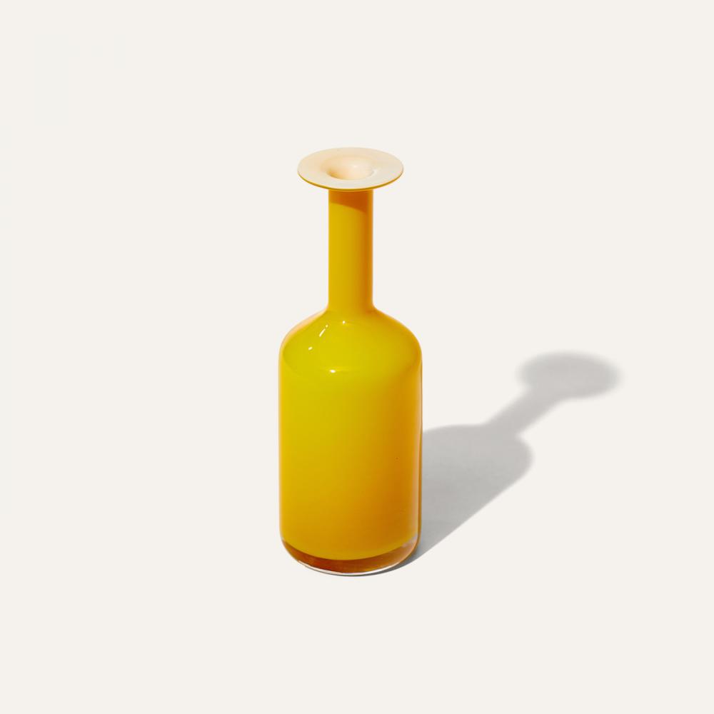 gul deep yellow vase M