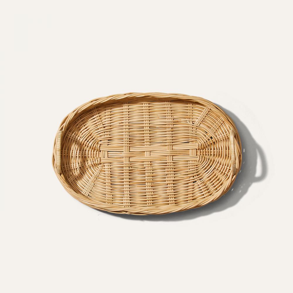 oval basket tray