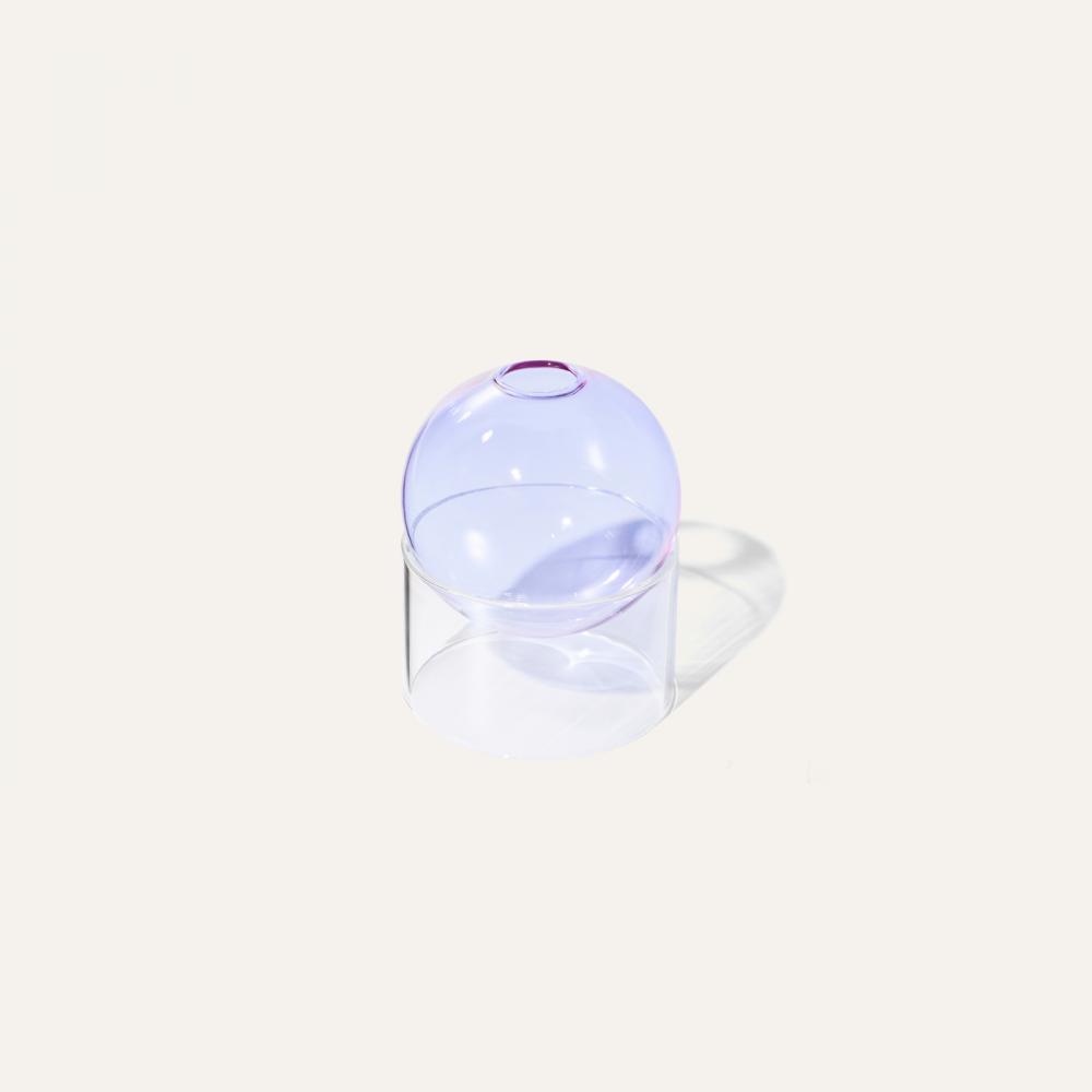 bubble vase purple