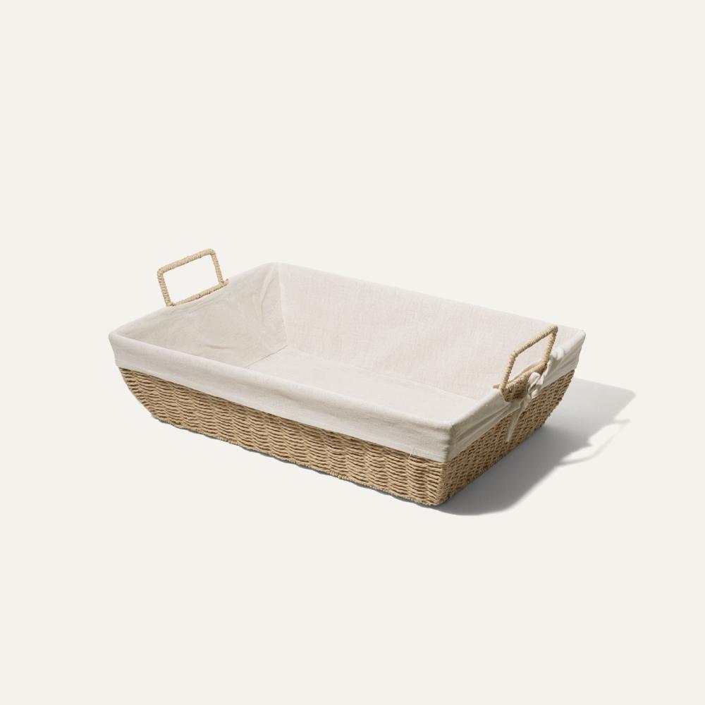 cotton ironing basket