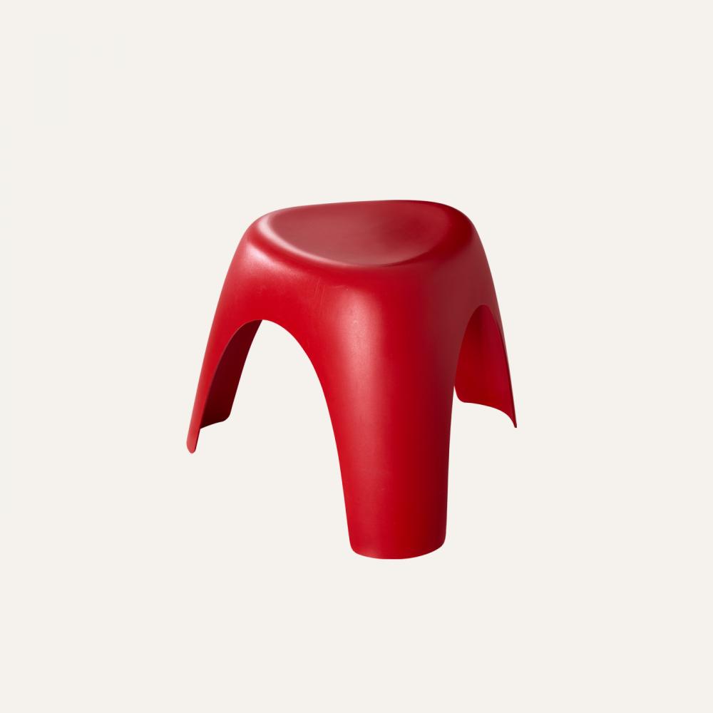 elephant stool red