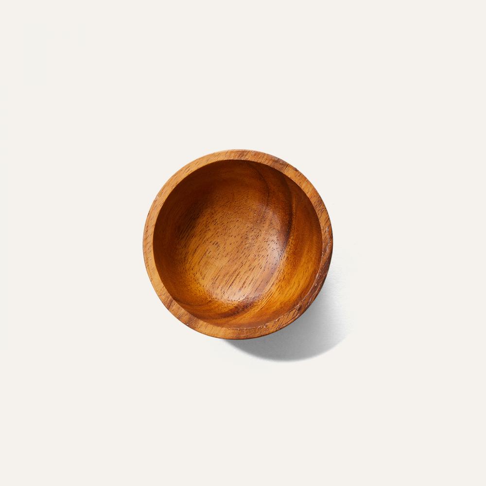 small acacia bowl