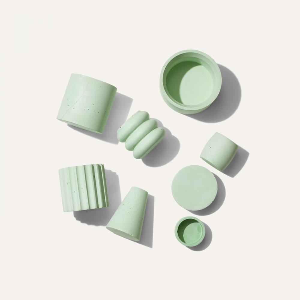 set green objects