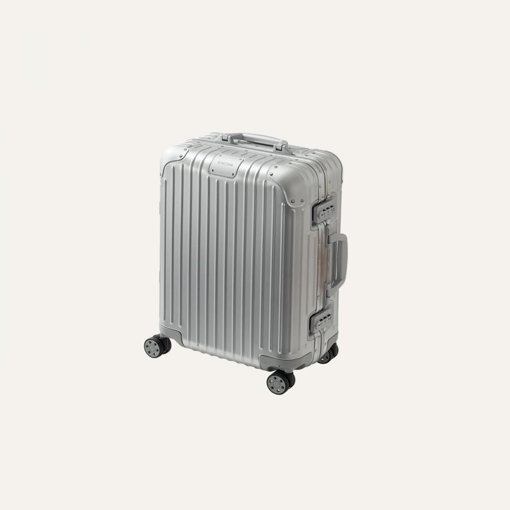 suitcase silver