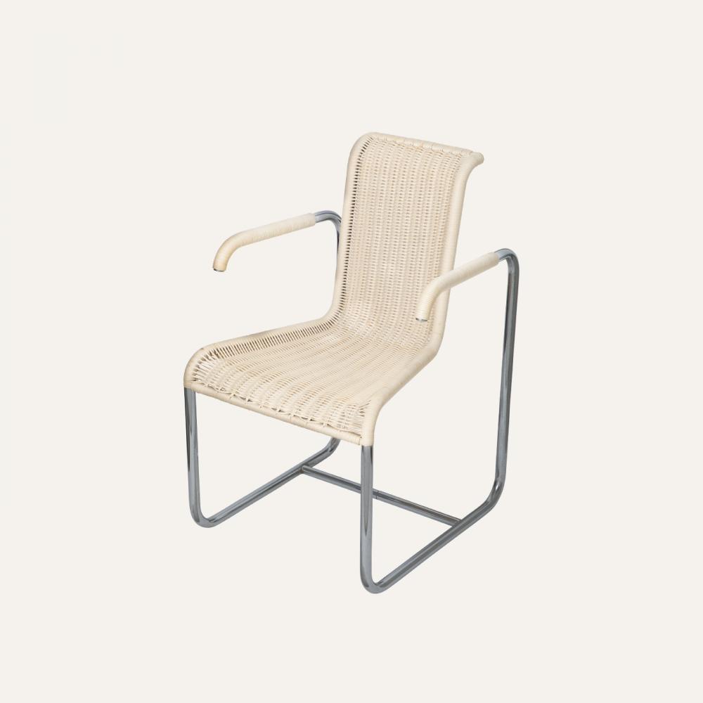 back arm chair