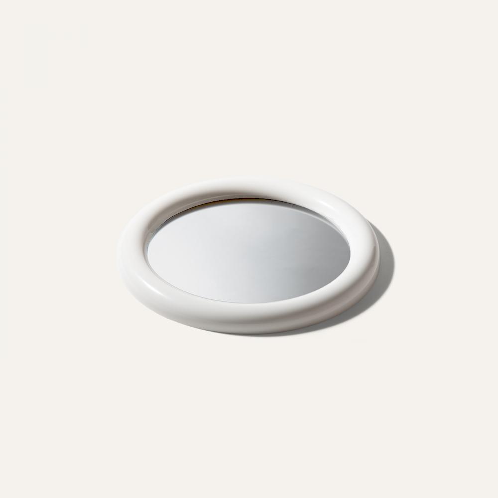 roundmirror white