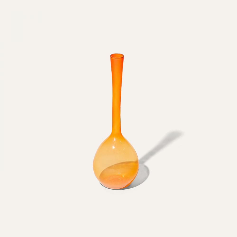 bulb vase orange LL