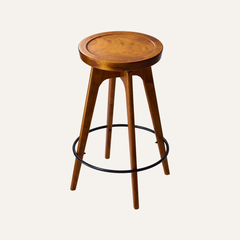 Wood stool L